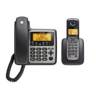 Motorola Digital Cordless/ Corded Home Phone with Answering Machine