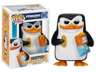 Skipper Penguins of Madagascar POP! Movies #161 Vinyl Figure