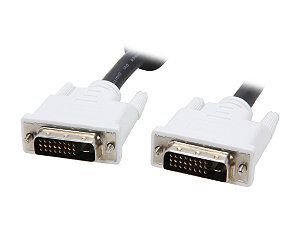 StarTech DVIDDMM3 Black 3 ft. DVI to DVI M M DVI D Dual Link Digital Video Monitor Cable   M/M