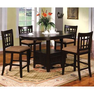 Furniture of America Toureille 5 piece Expandable Round/Oval Counter