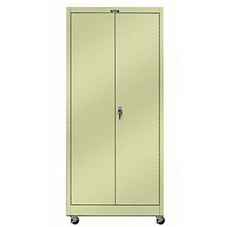 Hallowell 800 Series 2 Door Storage Cabinet; Parchment