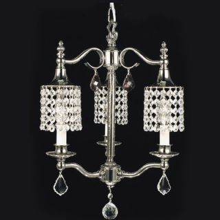 Nocturne 3 Light Mini Chandelier by Framburg