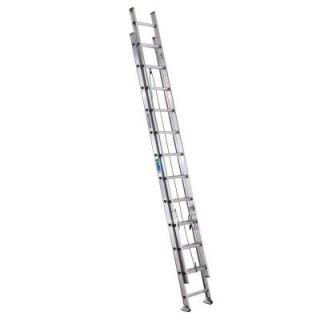 Werner 24 ft. Aluminum Extension Ladder with 225 lb. Load Capacity Type II Duty Rating D1224 2