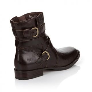 Born® "McMillan" Leather Belted Ankle Bootie   7786565