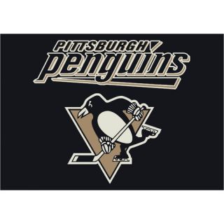 NHL Team Spirit Pittsburgh Penguins Novelty Rug