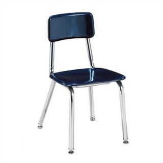 Virco 3300 Series 12 Chrome Classroom Glides Chair