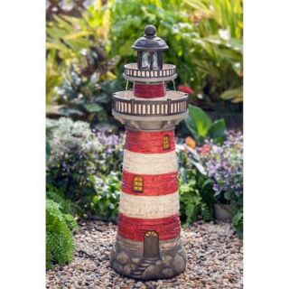 Better Homes and Gardens Lighthouse Fountain with Solar LED Light