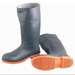 Onguard Size 10 Plain Toe Boots, Men's, Gray, 87983 10 00