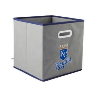 MyOwnersBox MLB STOREITS Kansas City Royals 10 1/2 in. x 10 1/2 in. x 11 in. Grey Fabric Storage Drawer 11200KCR