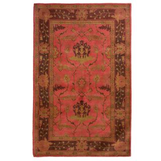 Medieval Red Area Rug by Rug Studio