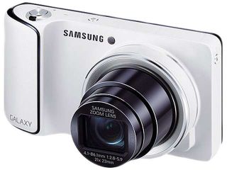 SAMSUNG GC120 (VZ) White 21X Optical Zoom Galaxy Camera Verizon 4G LTE Connected