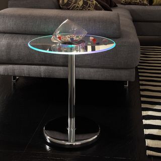 INSPIRE Q Lorin End Table Modern LED Accent Table   Shopping