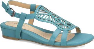 Womens Softspots Susanna   Turquoise Leather