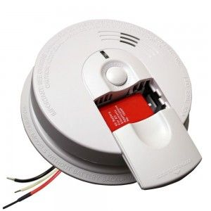 Kidde i4618 Ionization Smoke Alarm, Hardwired, Battery