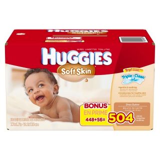 HUGGIES® Soft Skin Baby Wipes Refill (504 count)