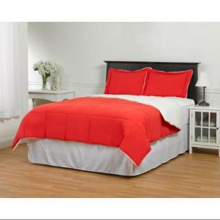 Reversible 2 Piece Sherpa Comforter Set by ExceptionalSheets