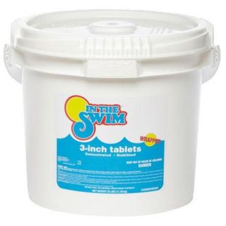 In The Swim 3 Inch Pool Chlorine Tablets 25 lbs.