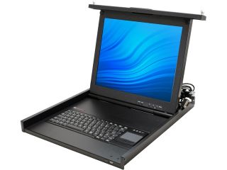 Avocent ECS17KMM 001 1U 17 inch LCD Console Tray with USB pass through