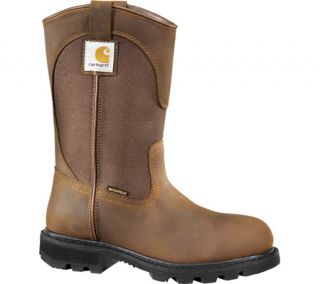 Womens Carhartt CWP1150 11 Wellington   Bison Brown Oil Tanned Leather
