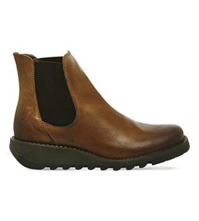 FLY LONDON   Salv wedge leather chelsea boots