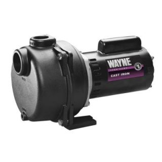 Wayne 1 1/2 HP Cast Iron Quick Prime Lawn Sprinkler Pump WLS150