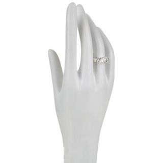 Deb Guyot Designs Herkimer "Diamond" Quartz 3 Stone Sterling Silver Ring   7454731