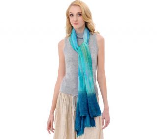 Womens LUA Hand Dipped Crinkle Scarf SC4000
