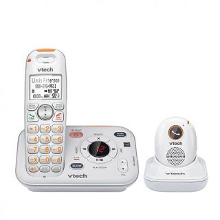 VTech CareLine Home Phone System with Cordless Handset Base and Speakerphone Pe   7880565