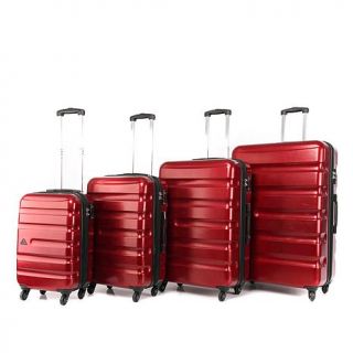 Triforce Luggage Midtown Collection 4 piece Polycarbonate Spinner Luggage Set   8029244
