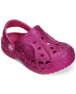 Crocs Little Girls or Toddler Girls Baya Glitter Shoes   Shoes