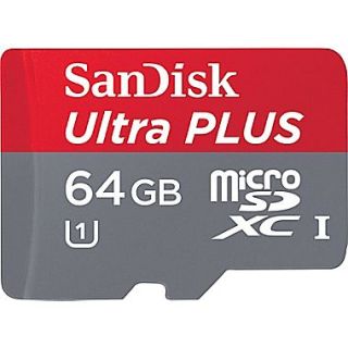SanDisk Mobile Ultra PLUS 64GB Class 10 microSDXC Memory Card