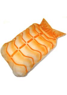 Ebi Sushi Pillowcase  Mod Retro Vintage Decor Accessories