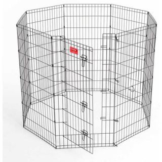 Lucky Dog Heavy Duty Pet Exercise Pen with Stakes, 48"