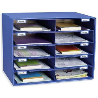Classroom Keepers Mail Box and Literature Organizer, 10 Slot Sorter
