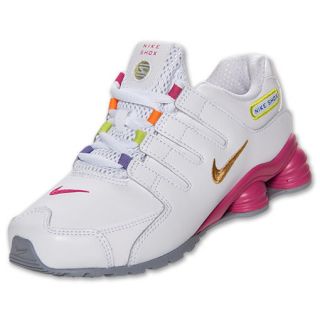 Girls Preschool Nike Shox NZ Running Shoes   488310 108