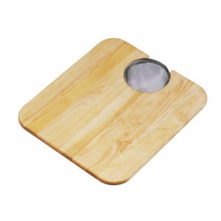 17 x 14 Hardwood Cutting Board and Strainer
