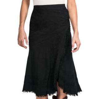 Scully Raw Edge Wrap Skirt (For Women) 6547D 94