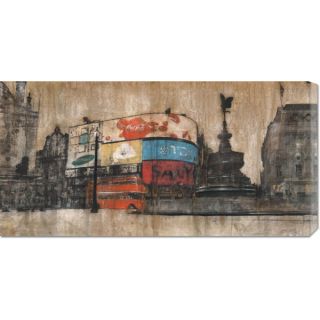 Big Canvas Co. Dario Moschetta Piccadilly Circus 1 Stretched Canvas