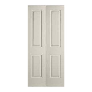 ReliaBilt 24 in x 79 in 2 Panel Hollow Core Molded Composite Interior Bifold Closet Door