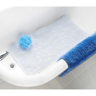 Mainstays Thick Double Soft Bath Mat, White