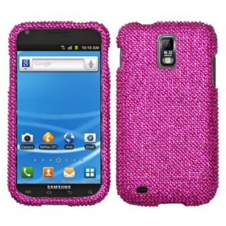INSTEN Red Carbon Fiber Phone Case Cover for Samsung Galaxy S II T989