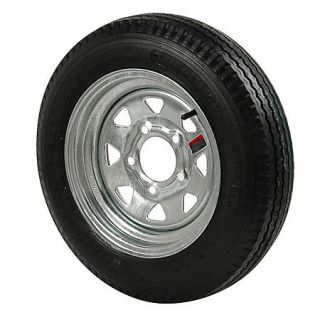 Kenda Loadstar 5.30 x 12 Bias Trailer Tire w/5 Lug Galvanized Spoke Rim 81057