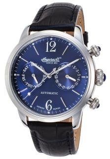 Men's Limited Ed. Outlaw Auto Navy Blue Genuine Leather and Dial
