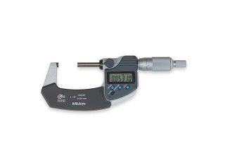 MITUTOYO 293 331 30 Digital Micrometer, 1 2In, 0.00005, SPC