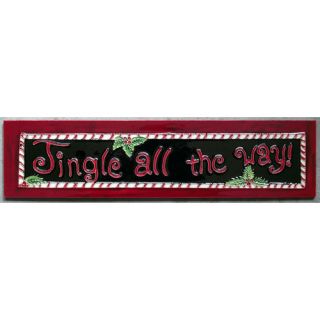 Jingle All The Way Tile Wall Decor by Continental Art Center