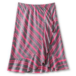 Girls Striped A Line Maxi Skirt