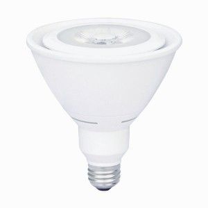 Ushio 1003878 PAR38 LED Bulb, E26 Flood, 120V 19W   Dimmable   3000K   1250 Lm.