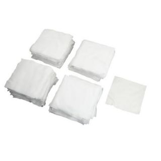 Lab Dustless 4" x 4" Cleanroom Wiper Clother Cleaner White 400 Pcs