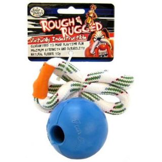 Four Paws Rough & Rugged Rubber Rope Ball