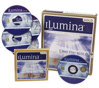 Ilumina Gold Animated Bible & Encyclopedia CD Rom Program —